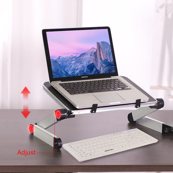 Foldable Laptop Stand Ergonomic Desk Tablet Holder. World's Best Foldable Laptop Stand. Desk/ Sofa Tablet Holder. Adjustable Foldable Laptop Stand.. Travel lite Laptop Stand