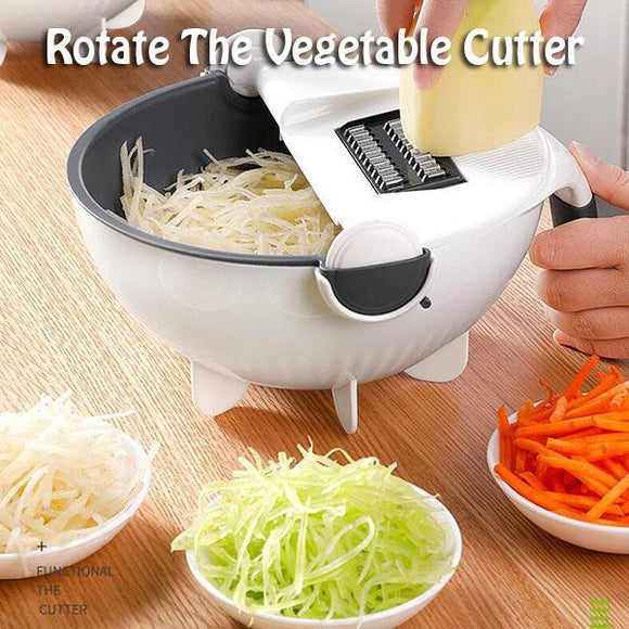 Rotating Bowl Vegetable Cutter - Atrium Smart Tech