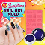 4D Sculpture Nail Art Mold Set