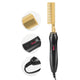 Electric 2 in 1 Curling and Straightener Comb. Wet and Dry Copper Comb