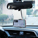 360° Car Rearview Mirror Phone Holder