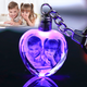 LASER ENGRAVED CRYSTAL GLASS KEY CHAIN - Atrium Smart Tech