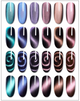 5D Super Combo 👉 5D Cat Eyes Nail Gel 6 COLORS + UV Light - Atrium Smart Tech