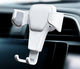 Gravity Car Phone Holder Air Vent Mount - White