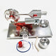 Stirling engine generator model for budding young scientists or collectors